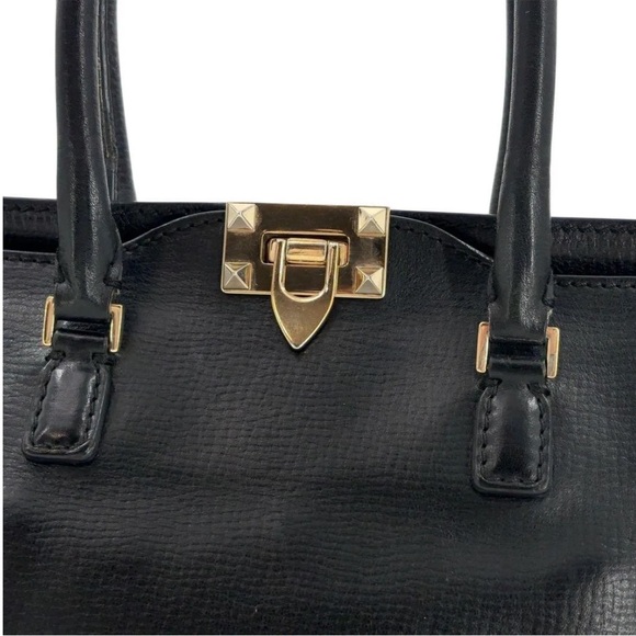 Valentino Garavani Black Studded Women's Bag - Picture 6 of 15